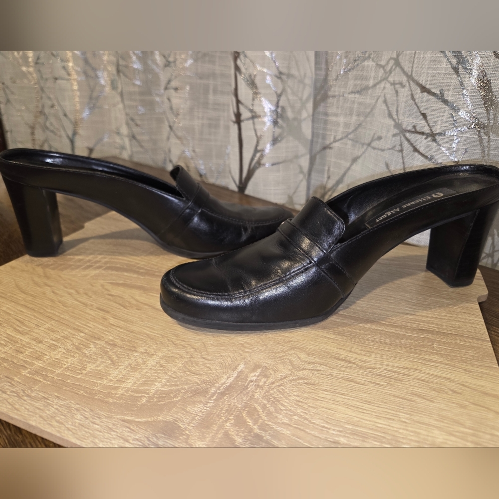 Etienne Aigner Black Women's Mules - Picture 7 of 10
